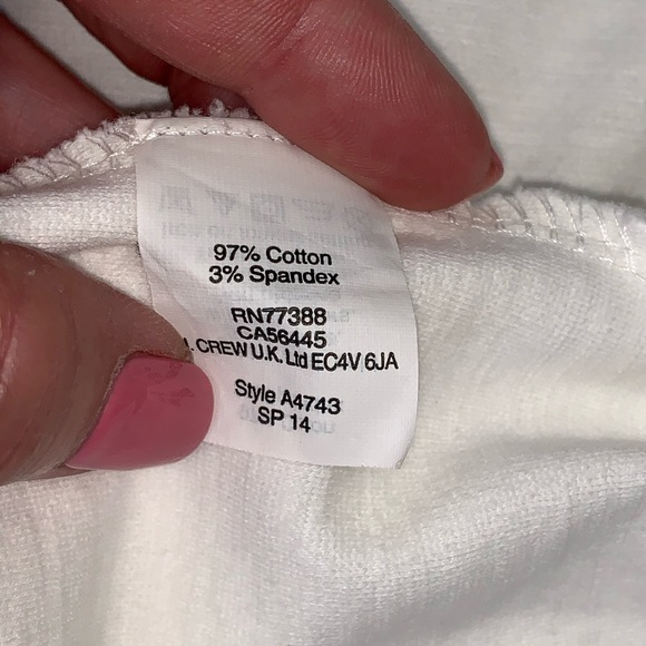 Madewell  A Line Tank Dress White - Picture 8 of 8